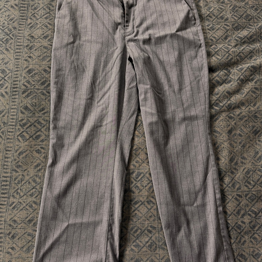 Madewell women’s  Charcoal Pinstripe Dress Pants